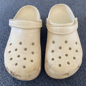 White Crocs